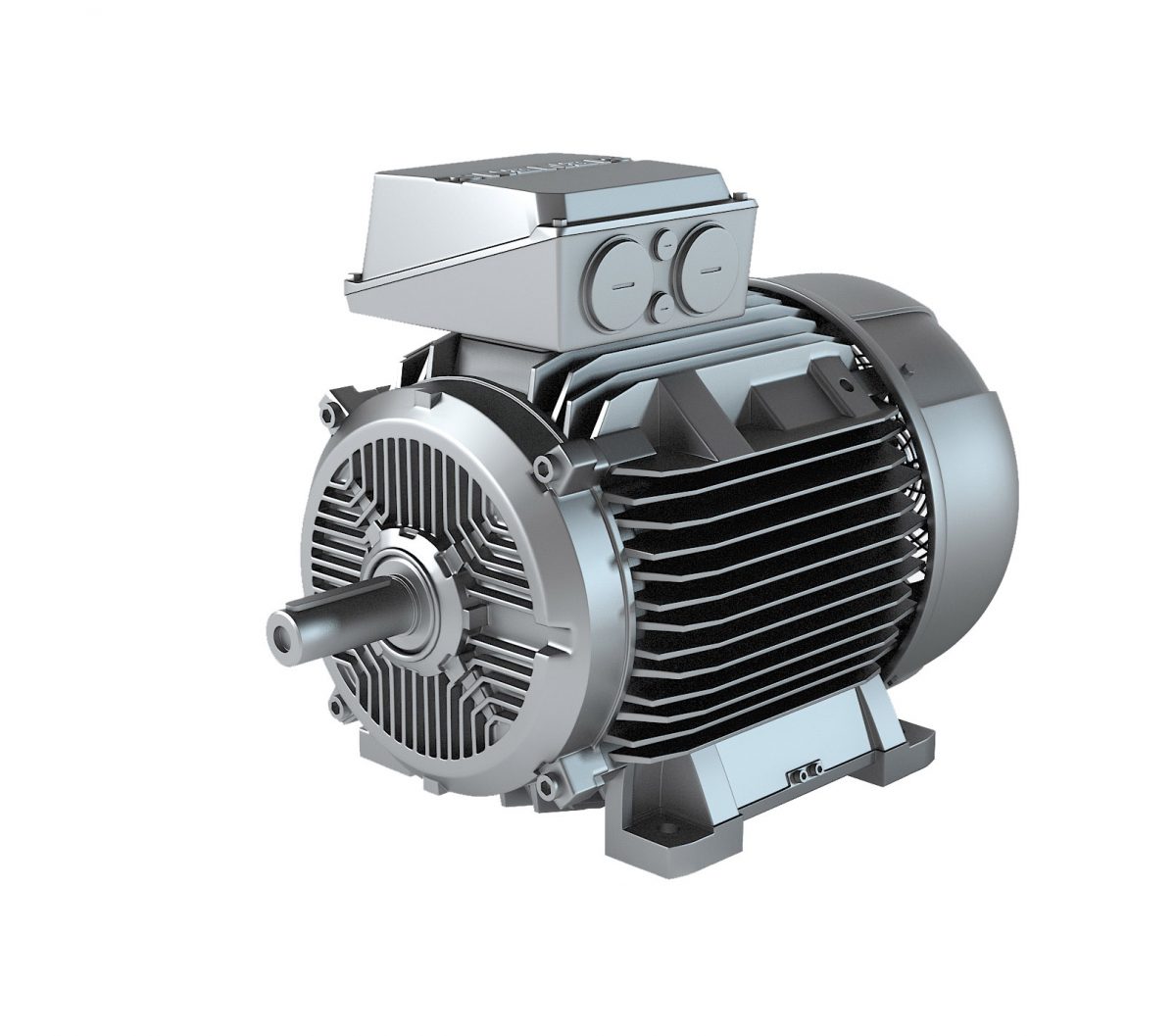 štandardné trojfázové elektromotory